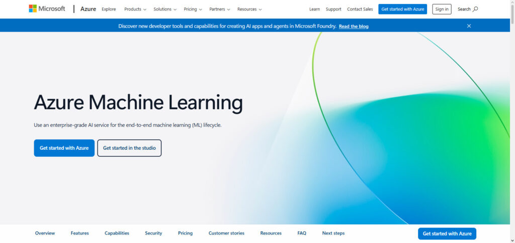 Microsoft Azure Machine Learning