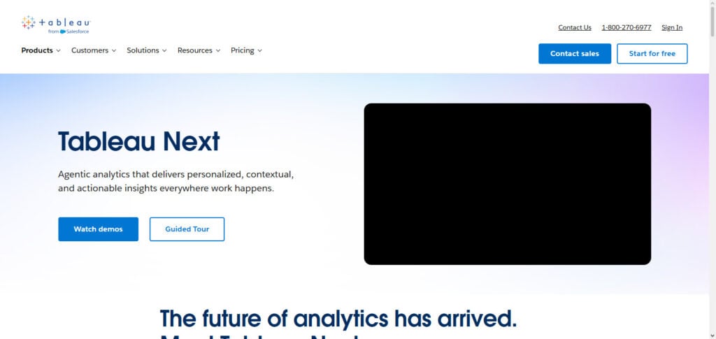Tableau with Einstein AI (Salesforce)