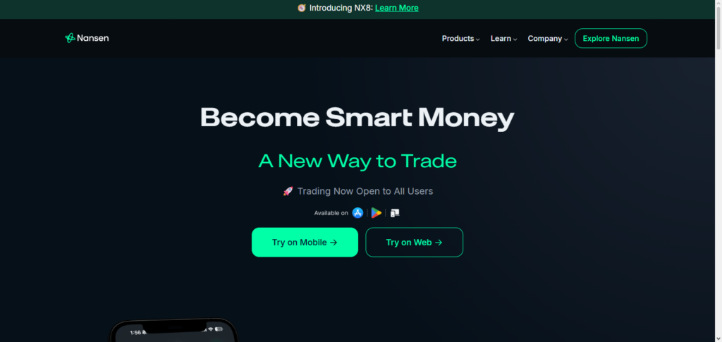 Nansen AI News Tracker