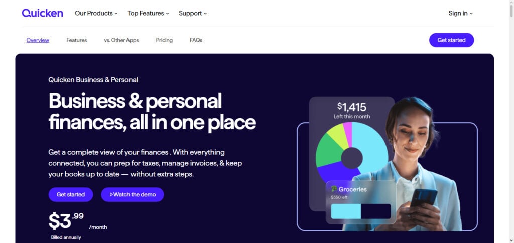 Quicken Business & Personal