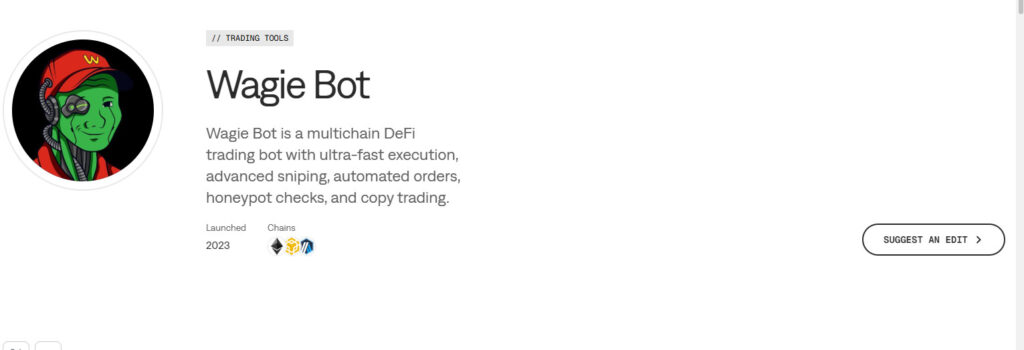 Wagie AI Bot