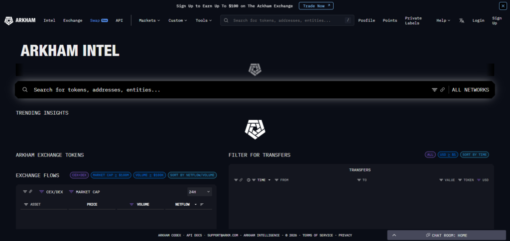 Arkham Intelligence AI