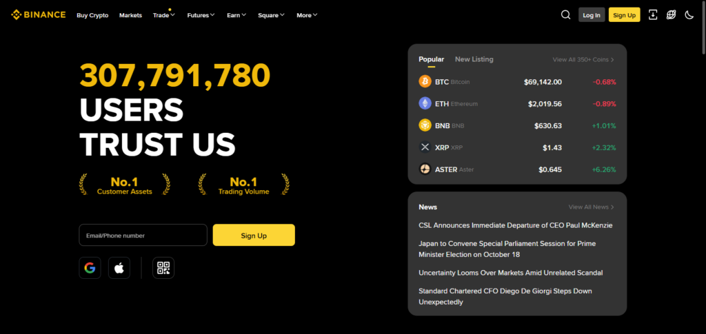 Binance AI Exchange Hub
