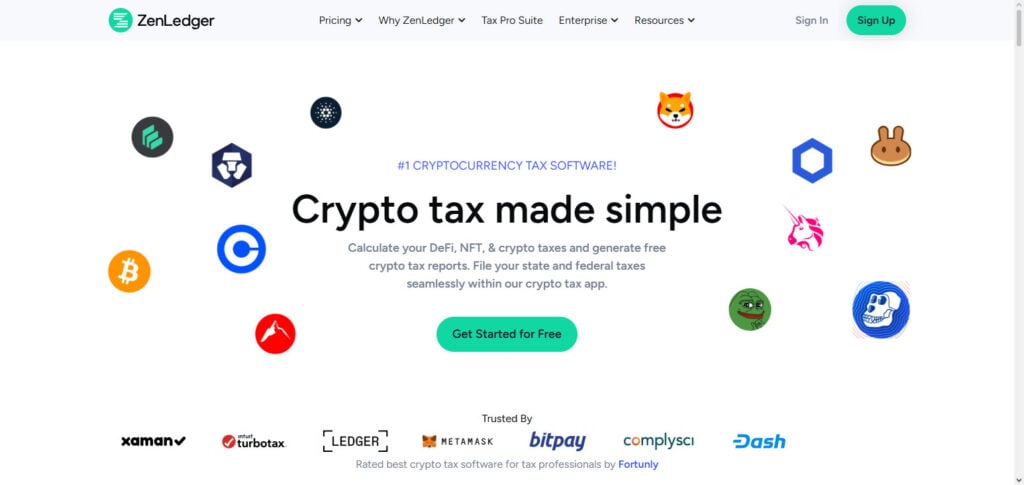 ZenLedger AI Tax Engine