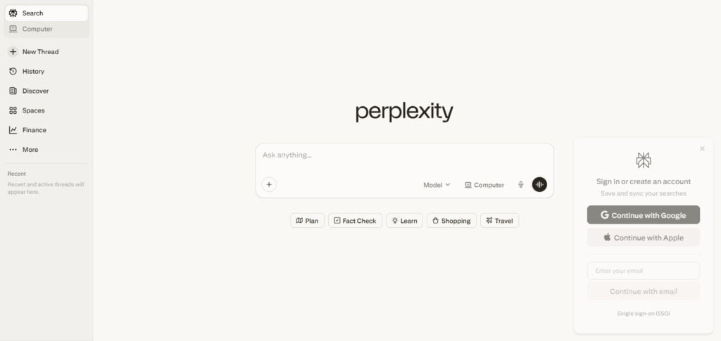 Perplexity Copilot