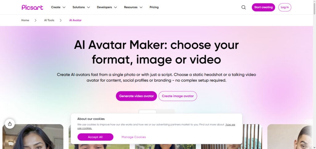 Picsart AI Avatar