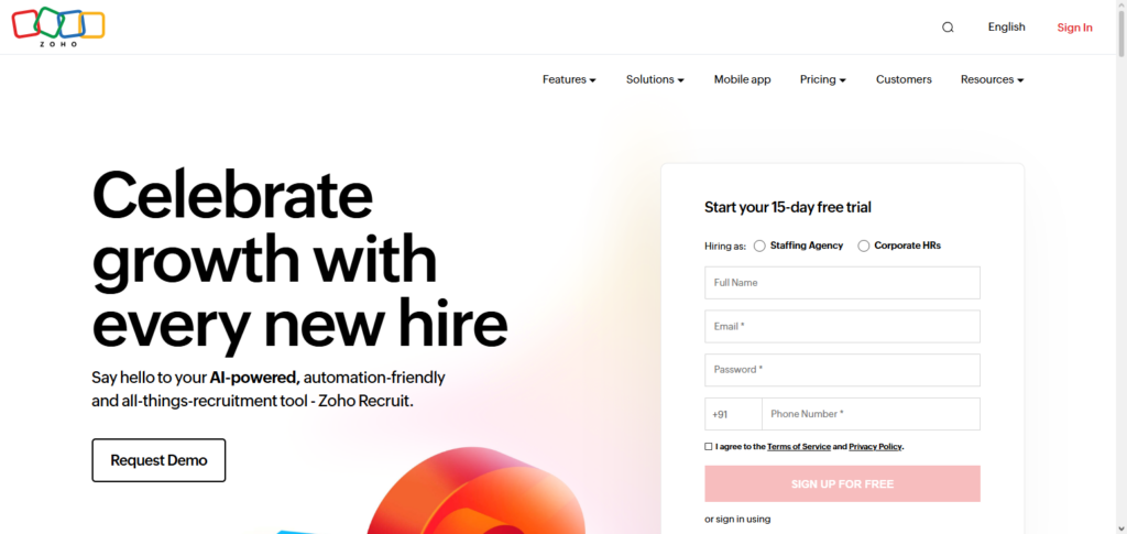 Zoho Recruit