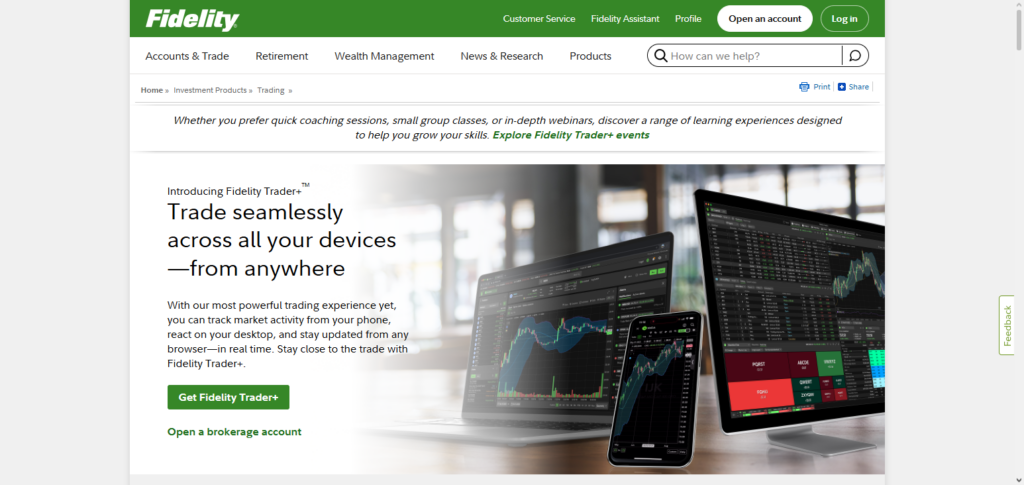 Fidelity Active Trader Pro