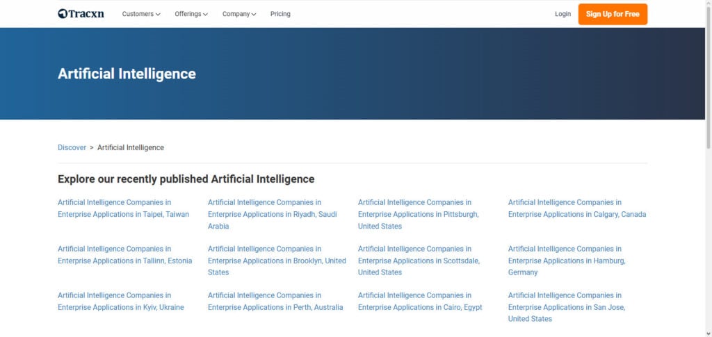 Tracxn AI
