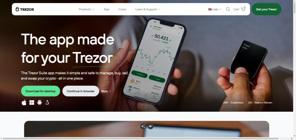 Trezor Suite AI