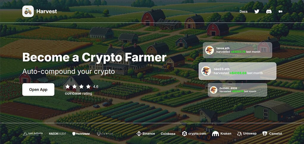 Harvest Finance AI