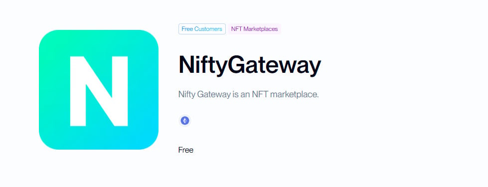 Nifty Gateway AI