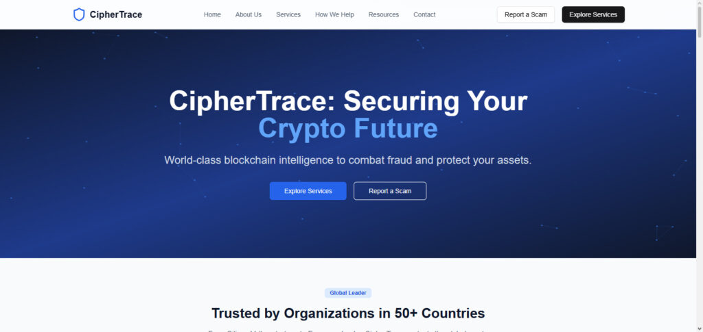 CipherTrace AI Risk Engine