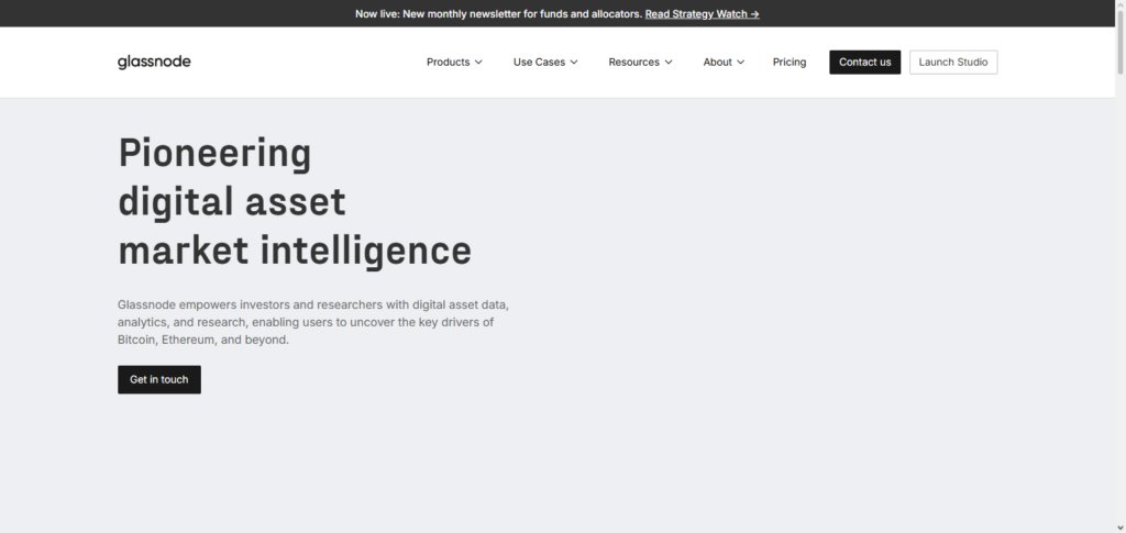 Glassnode AI Risk Metrics