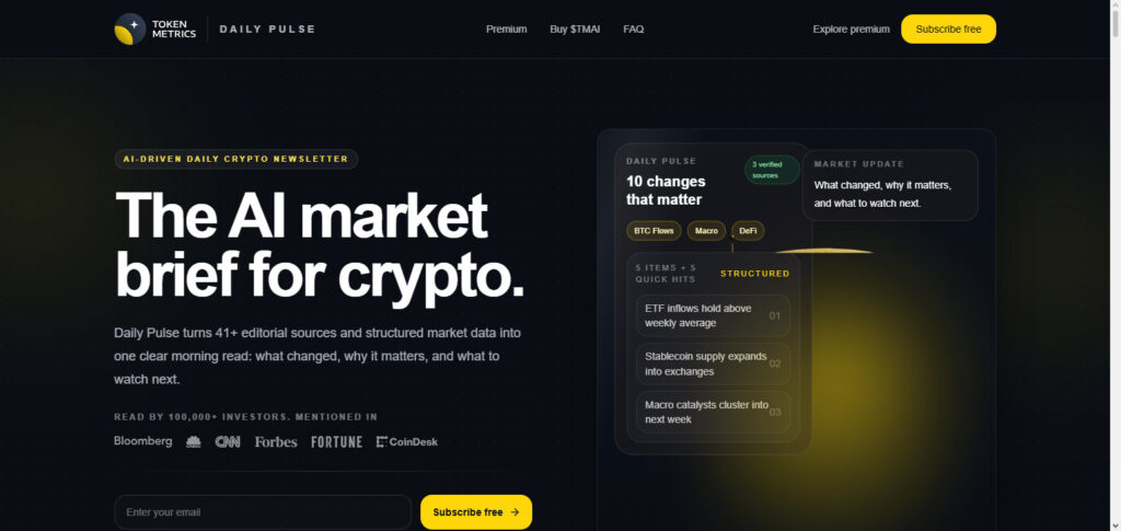 Token Metrics AI Risk Tool