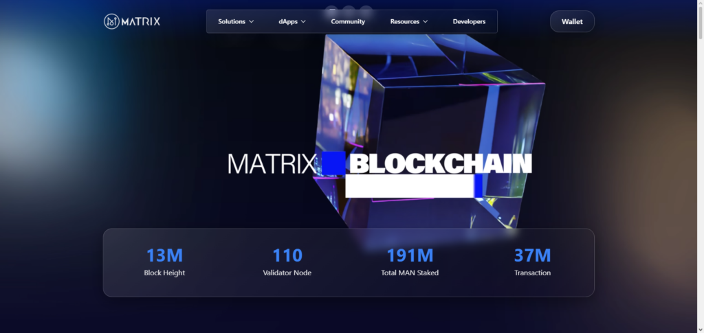 Matrix AI Network