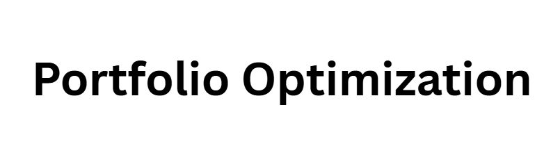 Portfolio Optimization