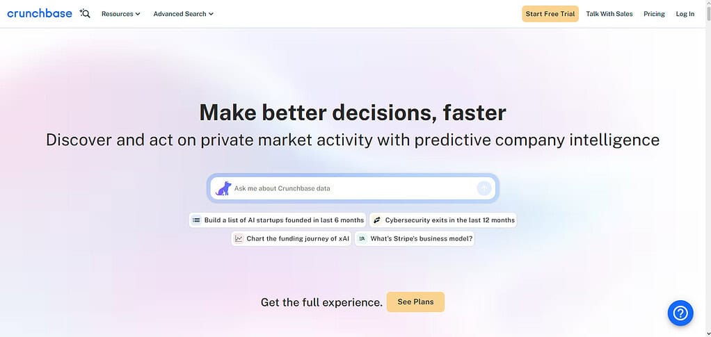 Crunchbase AI