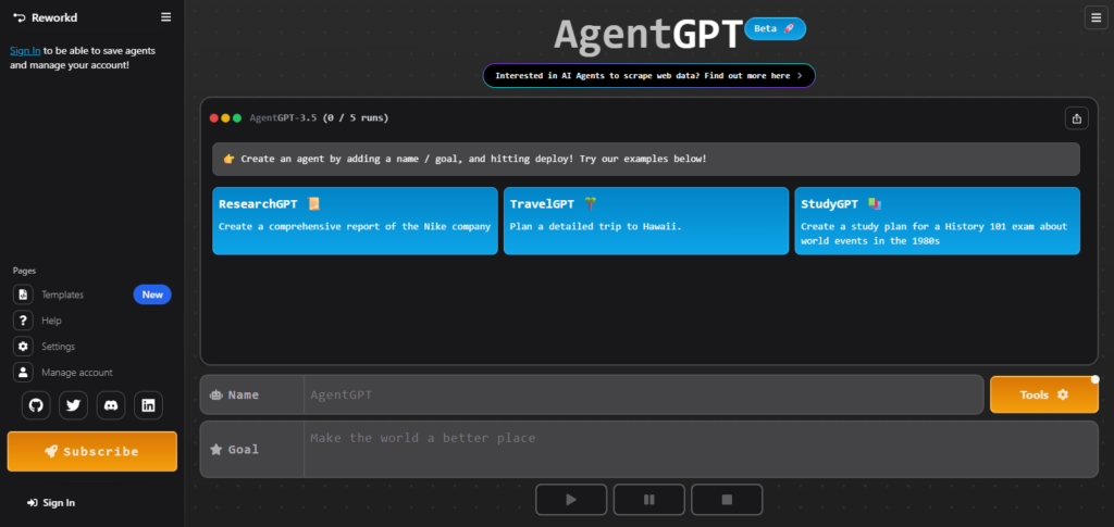 AgentGPT