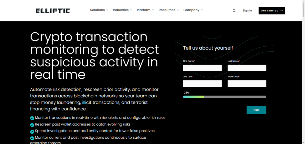 Elliptic Navigator AI