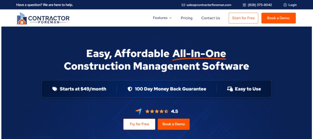 Contractor Foreman AI