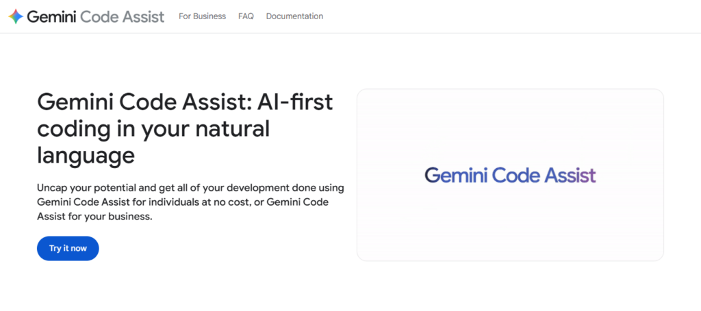  Google Gemini Code Assist