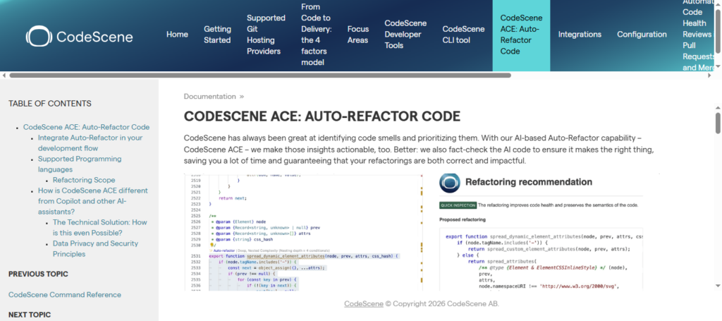  CodeScene AI