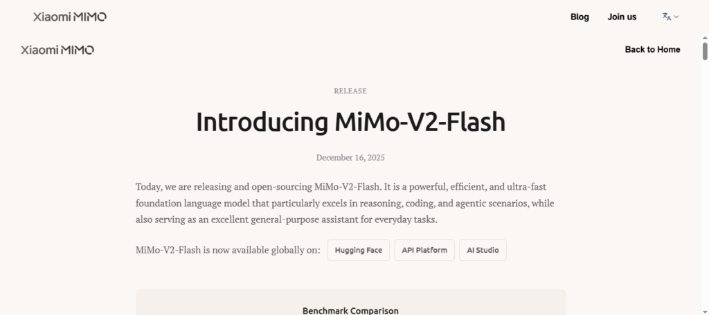 MiMo‑V2 Flash (309B)