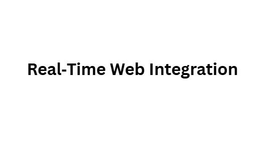 Real‑Time Web Integration