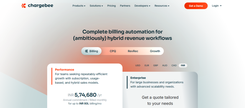 Chargebee White‑Label