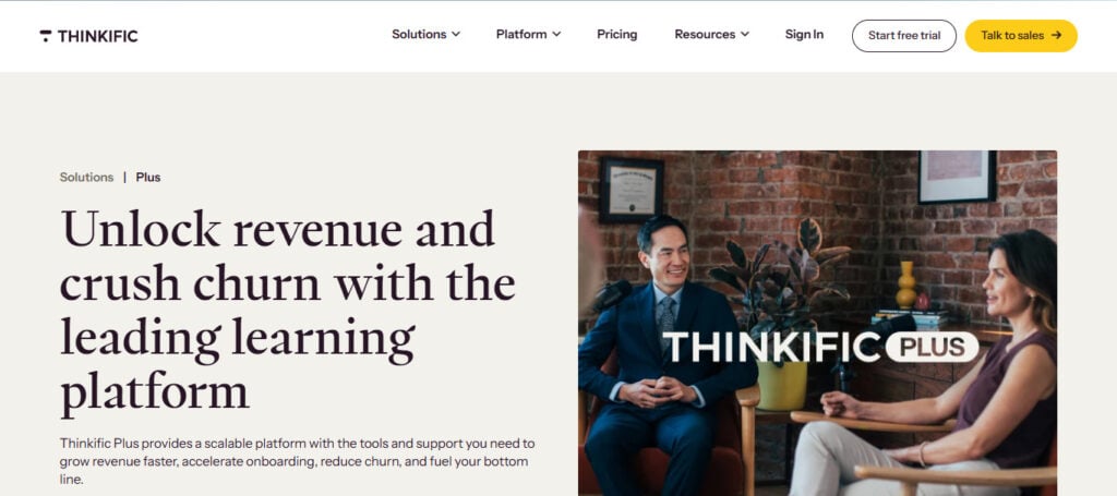Thinkific Plus