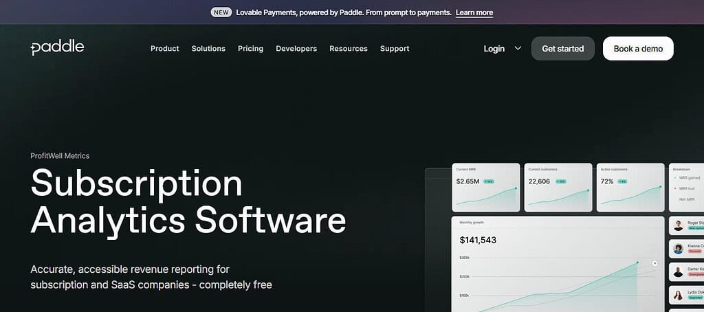 ProfitWell (by Paddle)