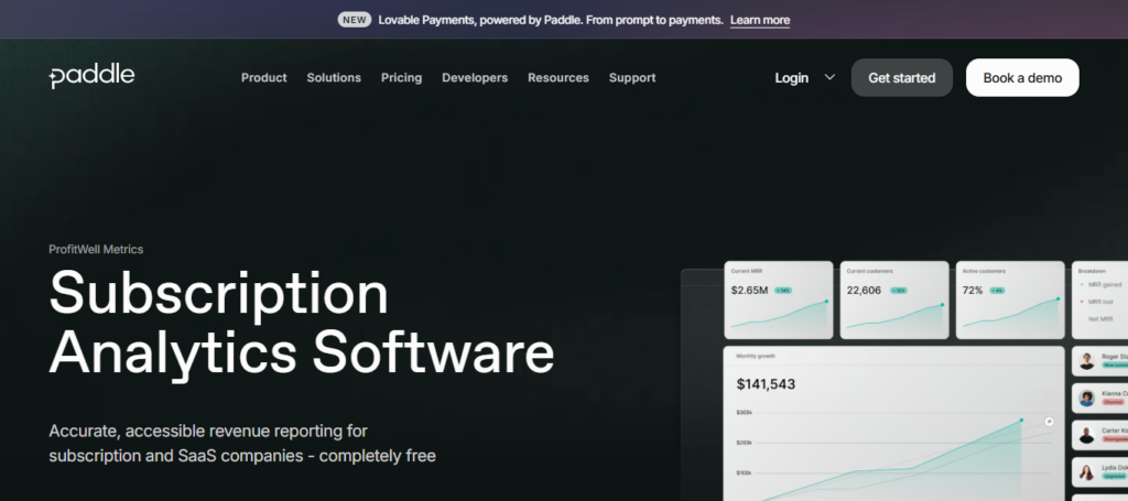 ProfitWell (by Paddle)