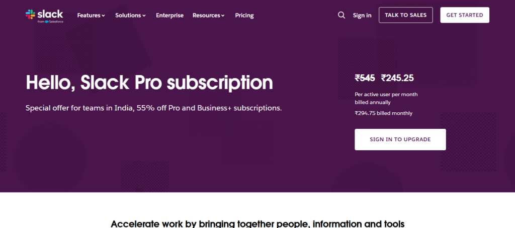  Slack Pro