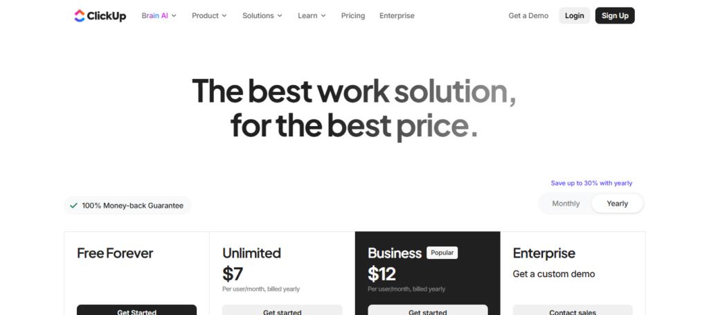 ClickUp Unlimited