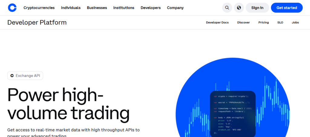 Coinbase Exchange APIs