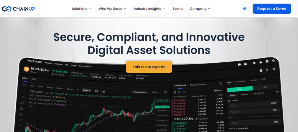 ChainUP P2P Solution
