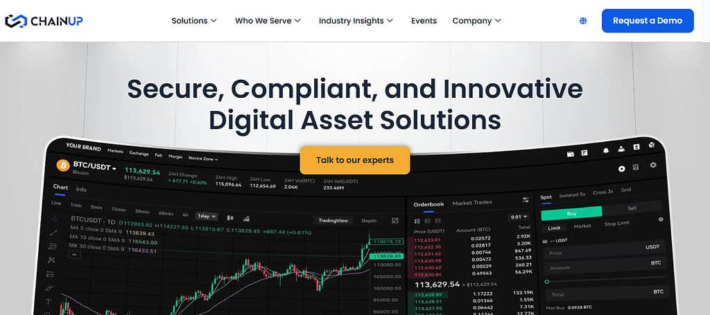 ChainUP P2P Solution