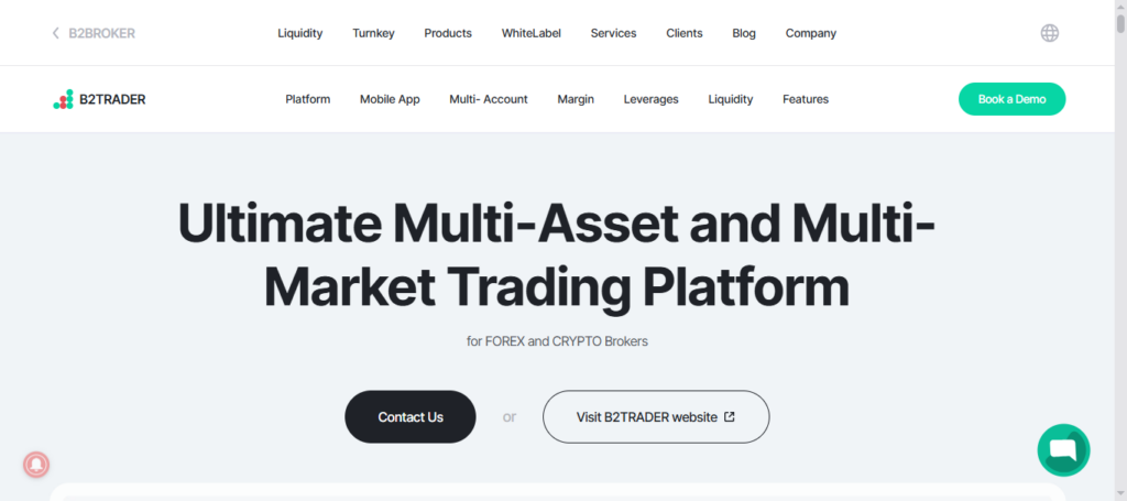 B2Broker B2Trader + P2P