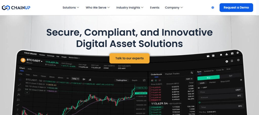 ChainUP Exchange Solution
