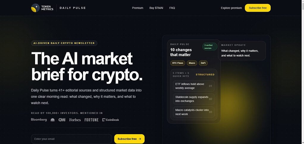 Token Metrics AI