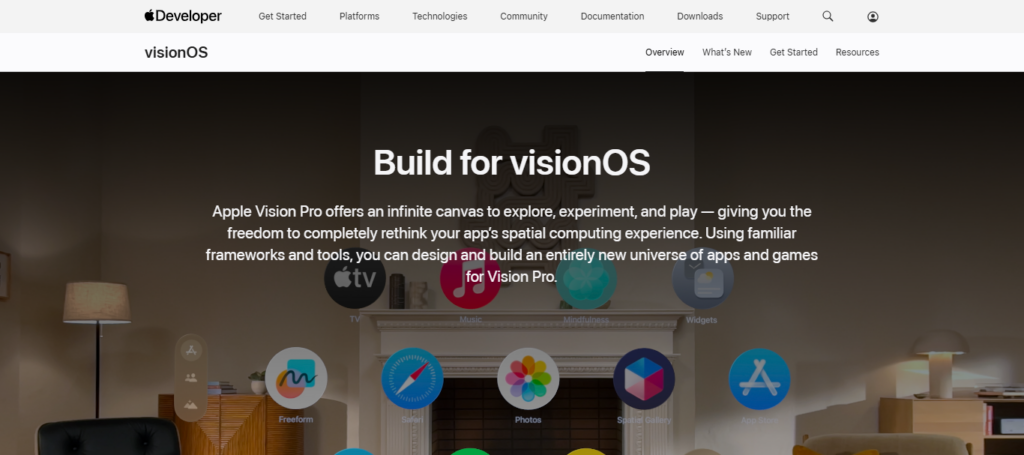 Apple VisionOS Dev Preview