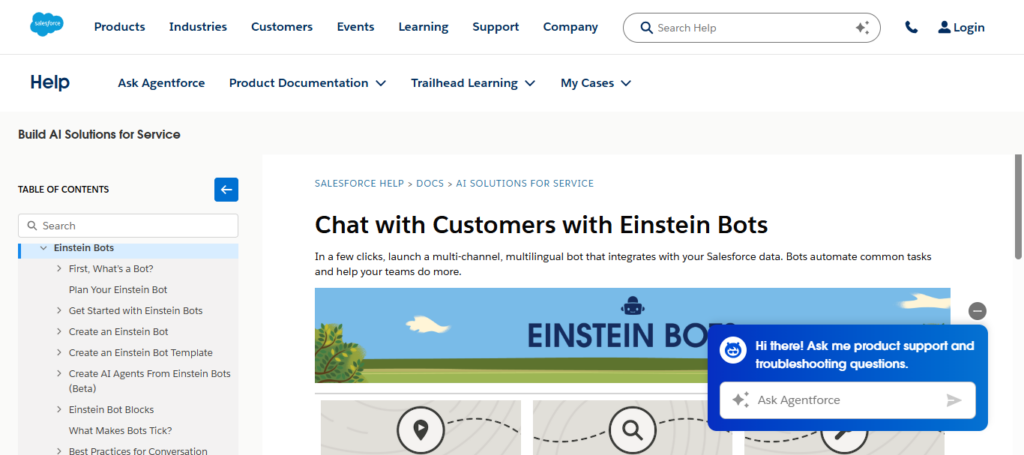 Salesforce Einstein Bots