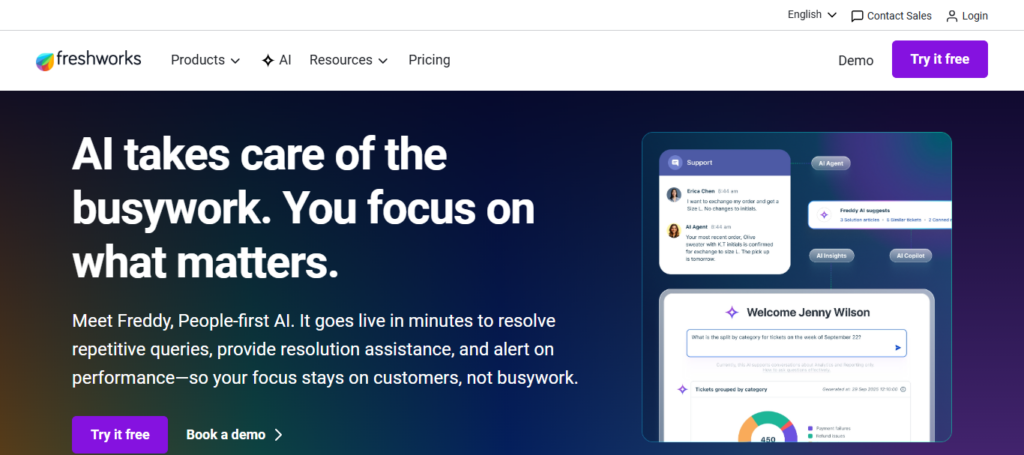 Freshworks Freddy AI