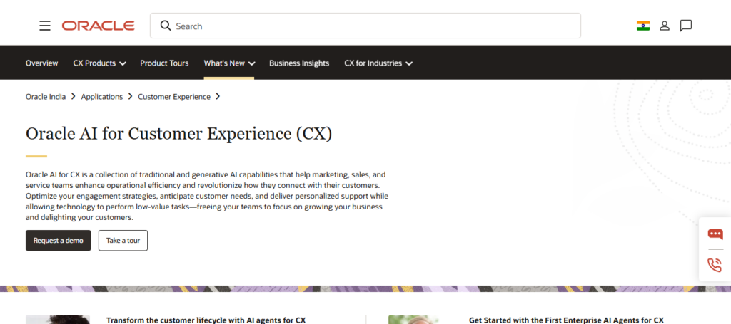 Oracle CX AI