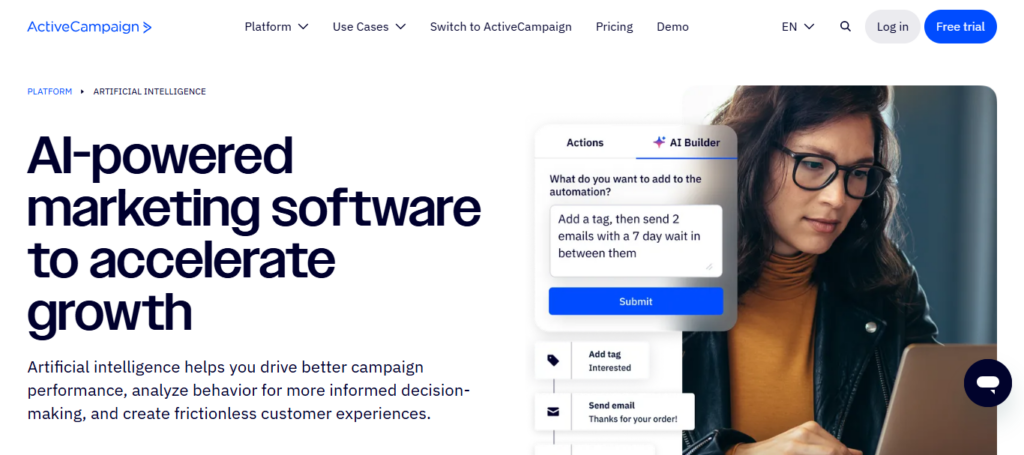 ActiveCampaign Predictive AI