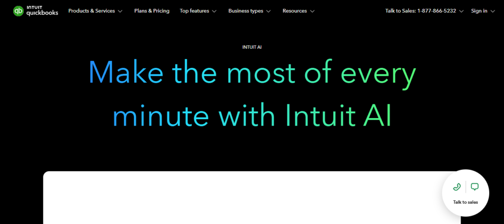  QuickBooks Online + AI