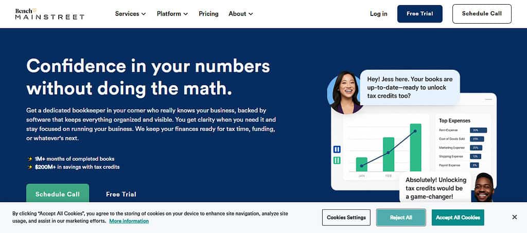 Bench AI Bookkeeping