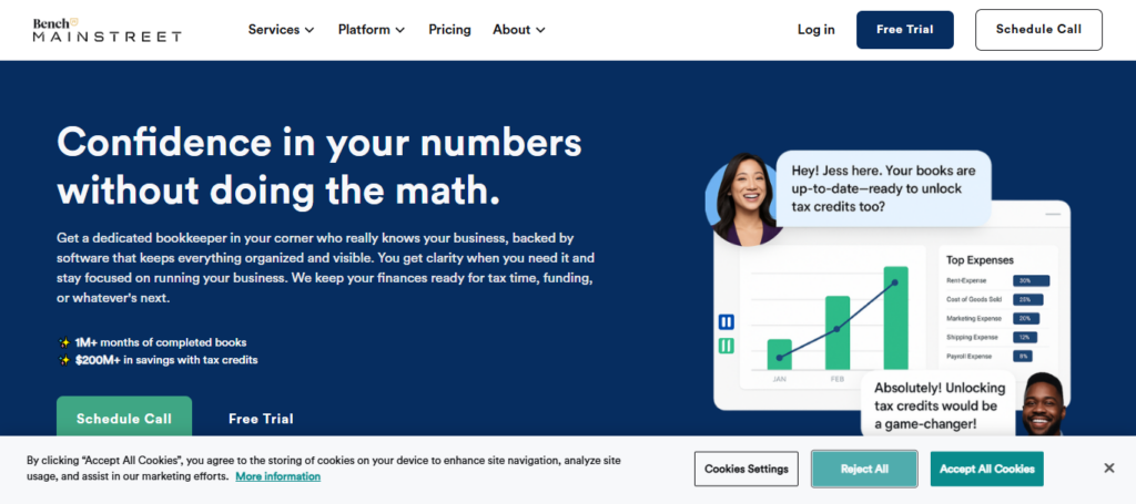Bench AI Bookkeeping