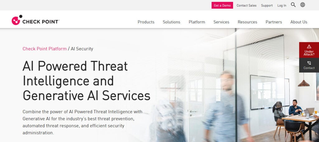 Check Point Harmony AI